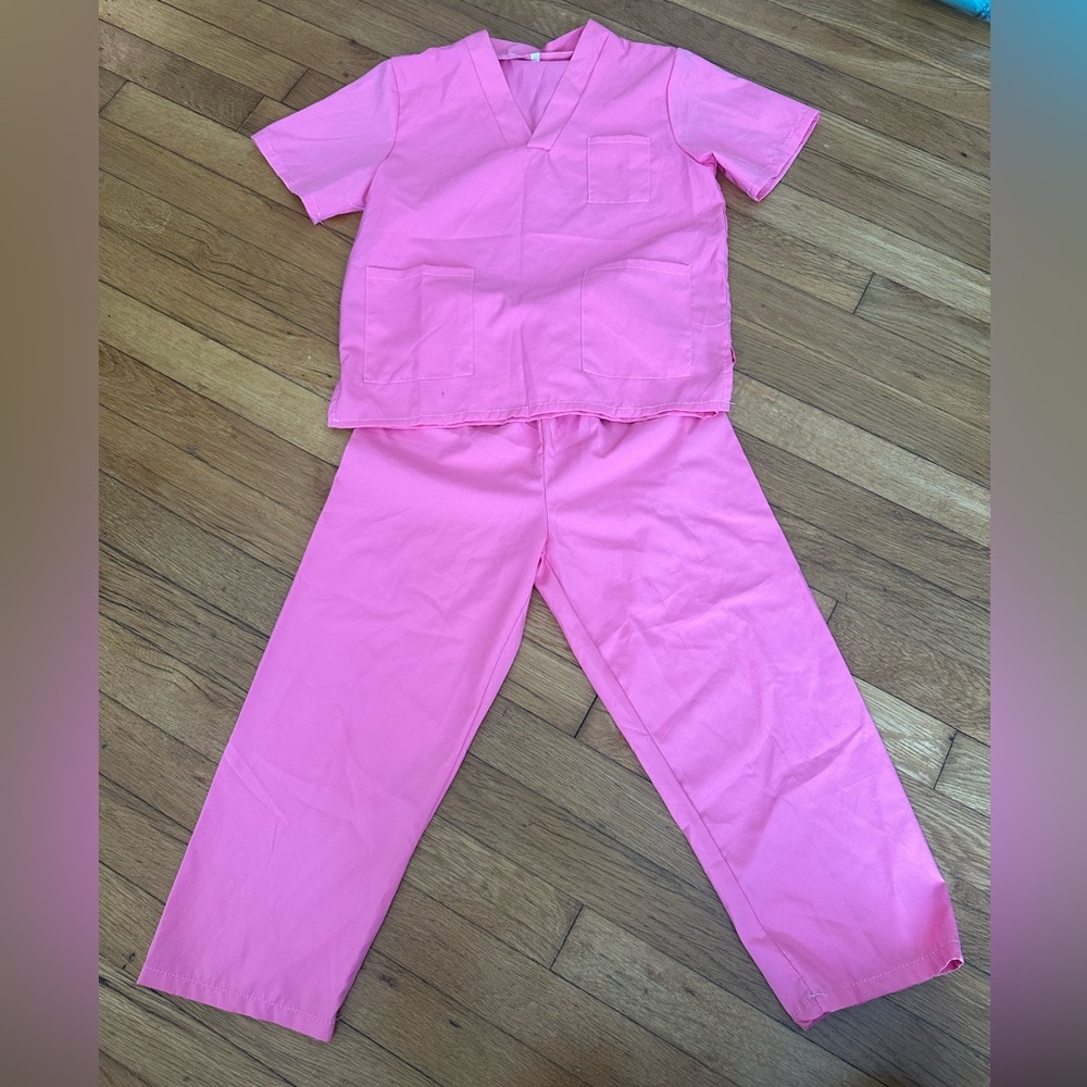 Kids Pink Scrubs